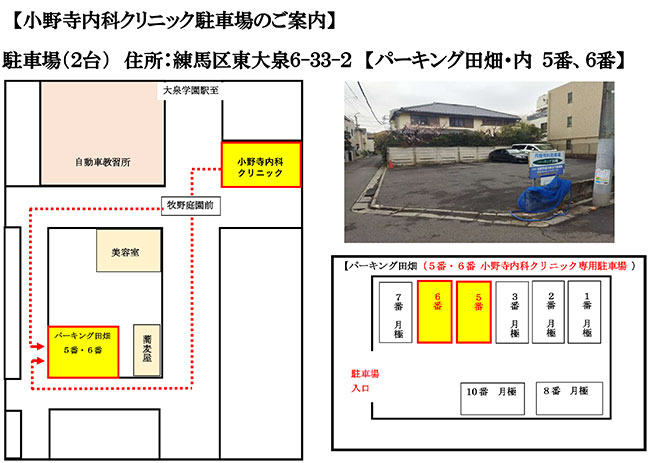 駐車場案内図